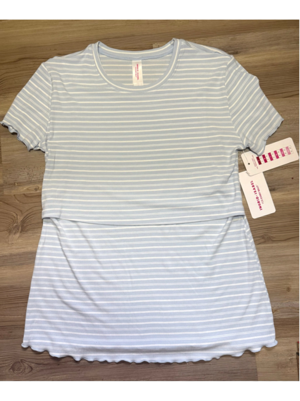 Ingrid & Isabel maternity and Nursing pajamas sz Lg